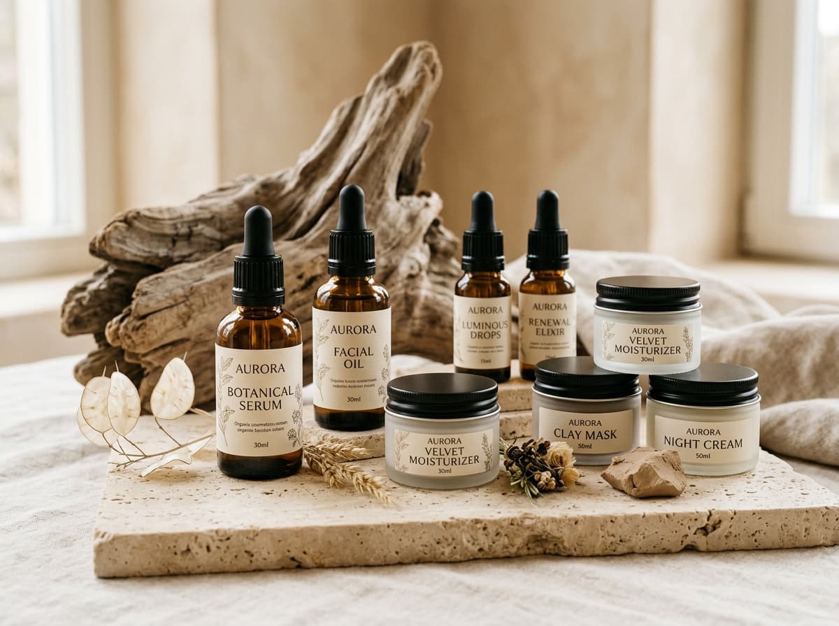 Natural organic aromatherapy and skincare products